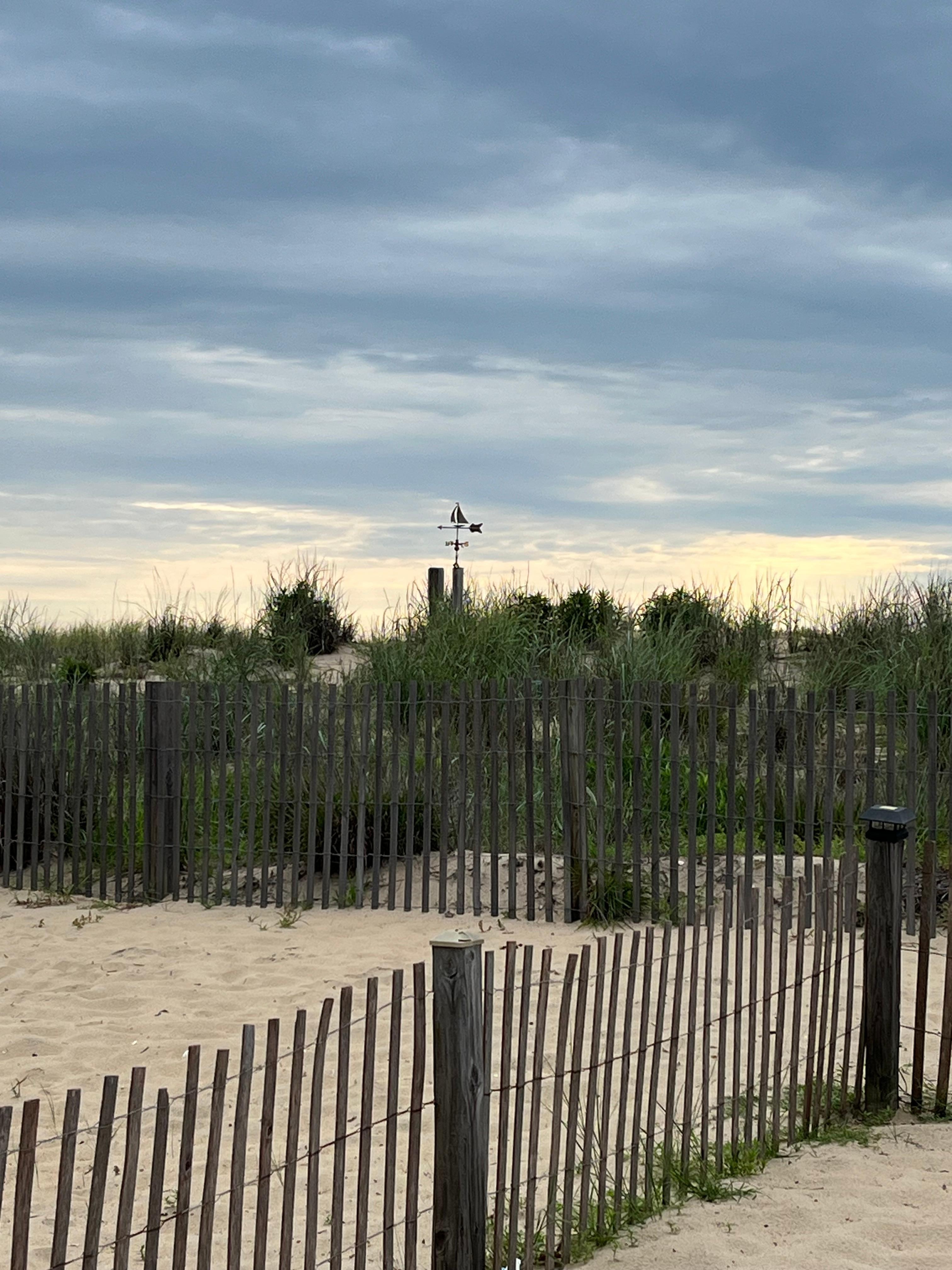 View from the beachside porch