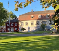 Huset vi bodde i.