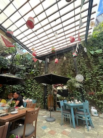 The restaurant is beautiful and has awesome service.