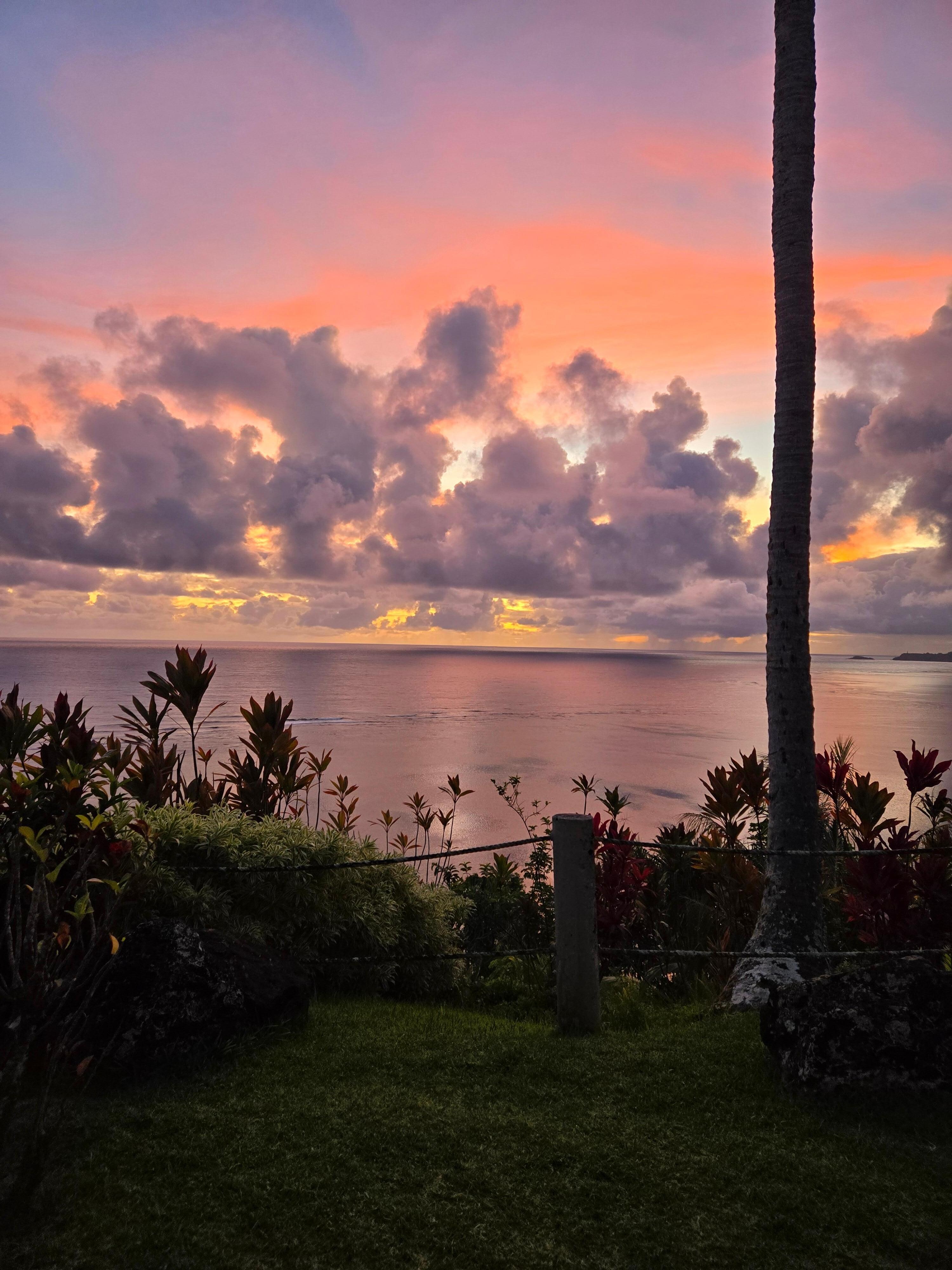 Sunrise at Orchid Point was my fairies time of day!