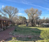 Our lovely view upon arrival.