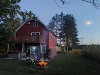 View from the backyard