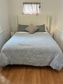 Main bedroom with a double