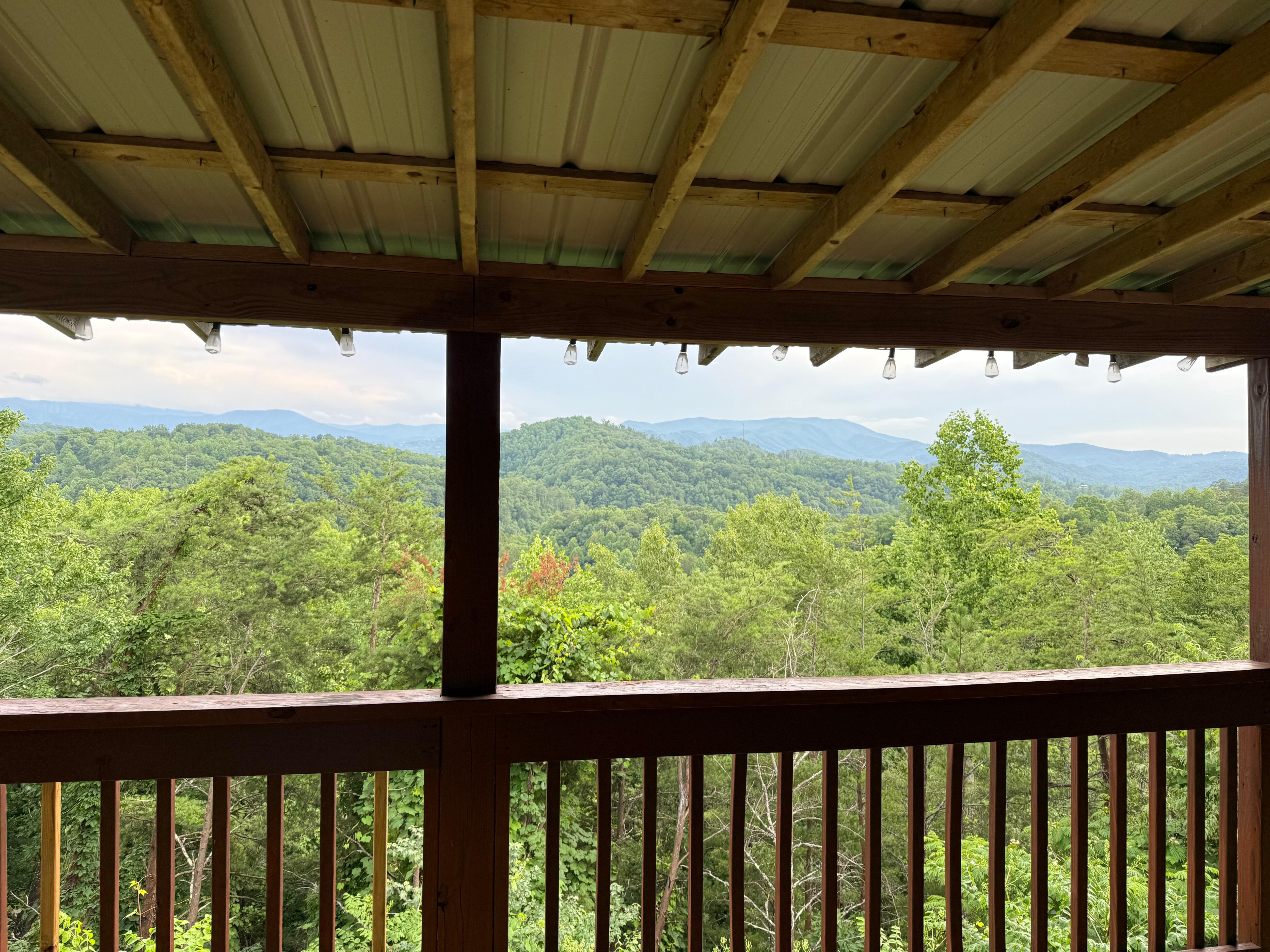 View from the balcony 