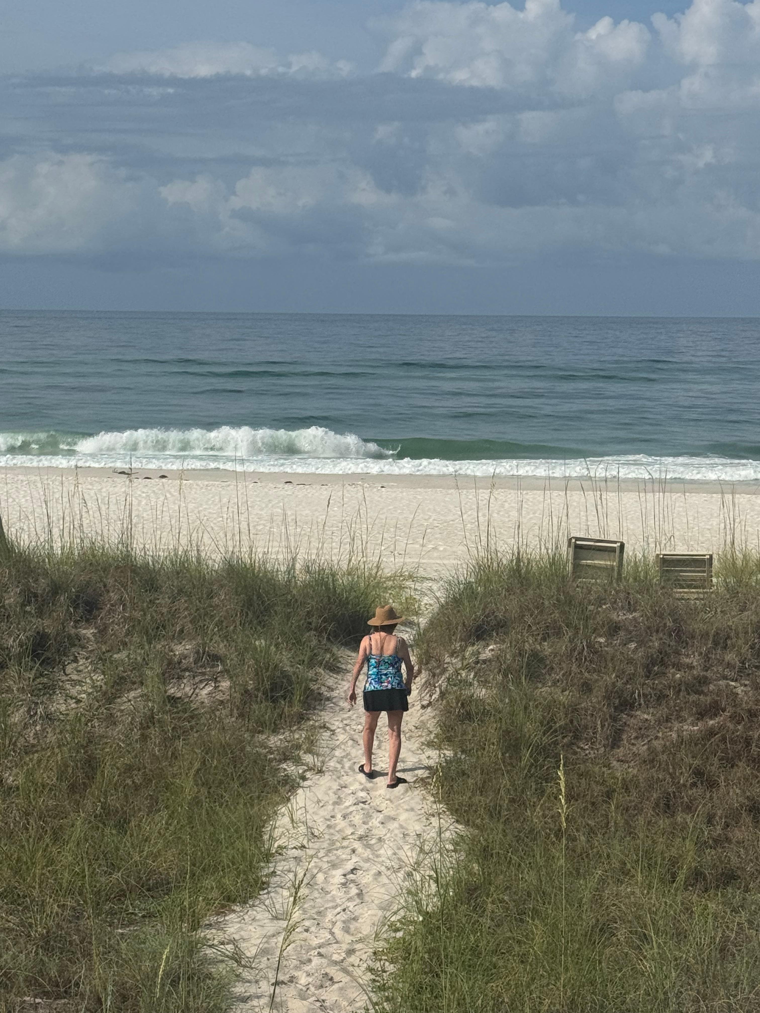 Easy walk to the beach