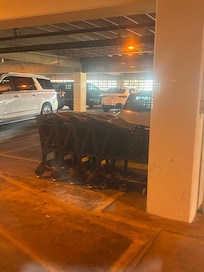 Grocery carts for grocery runs and unloading the car