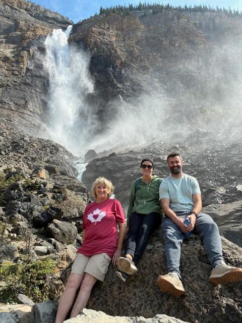 Takakkaw Falls in Yoho National Park