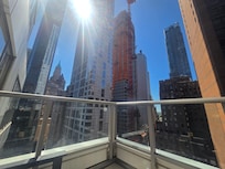 View from our balcony.