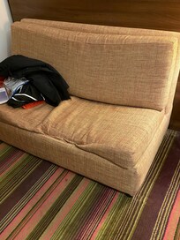 Brown sofa