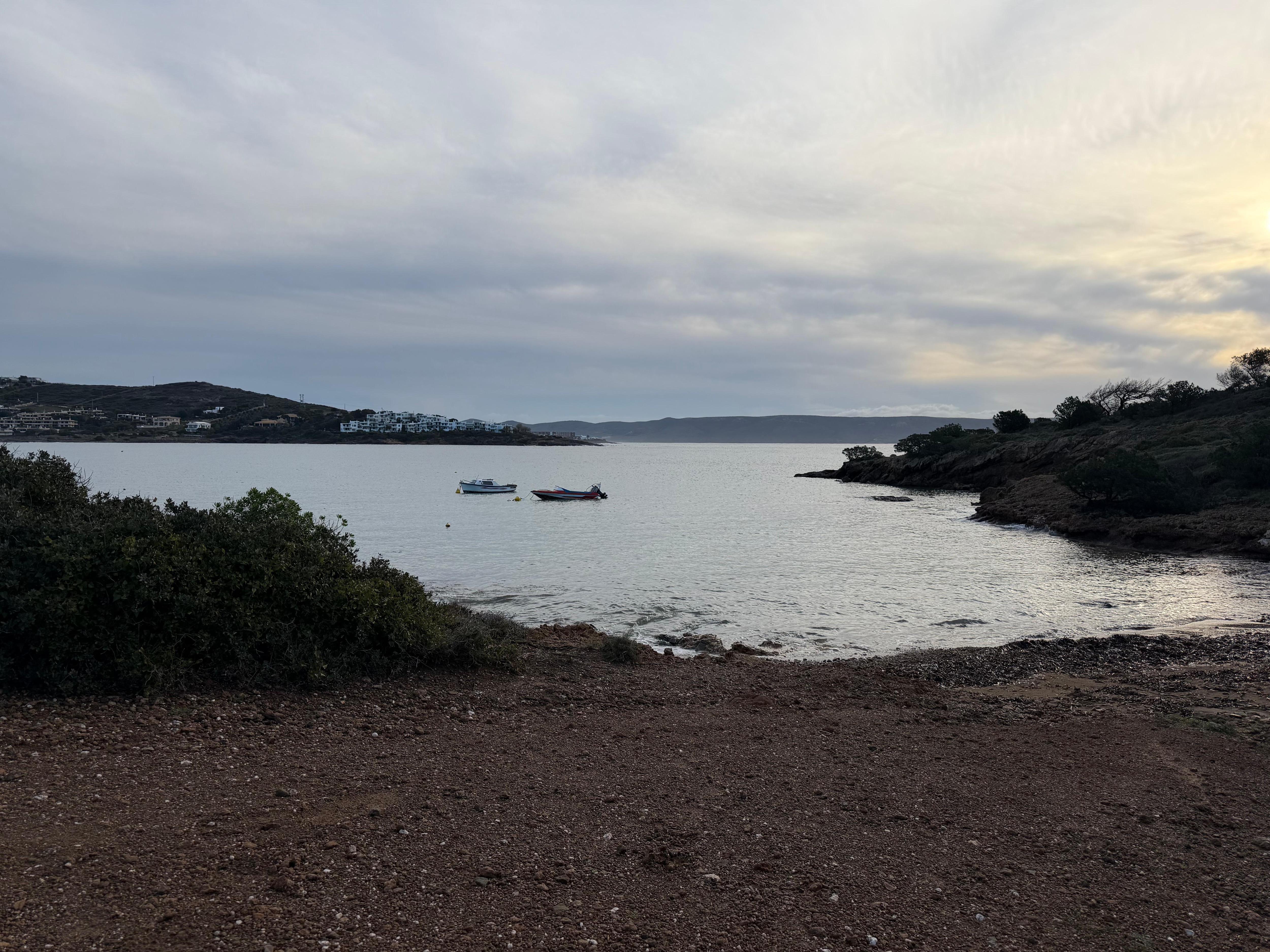 The Cove Beach below