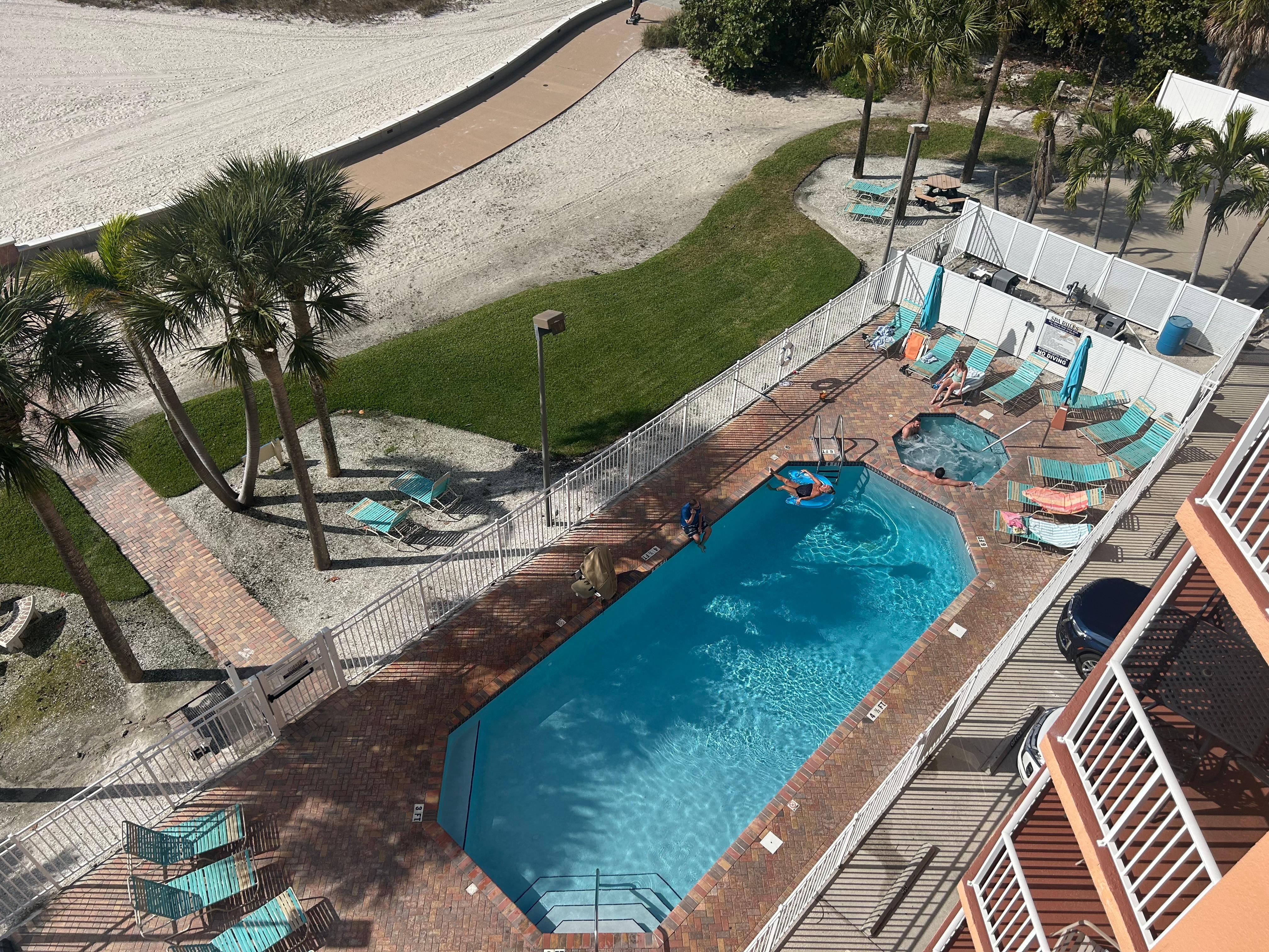 View from our 6th floor room 