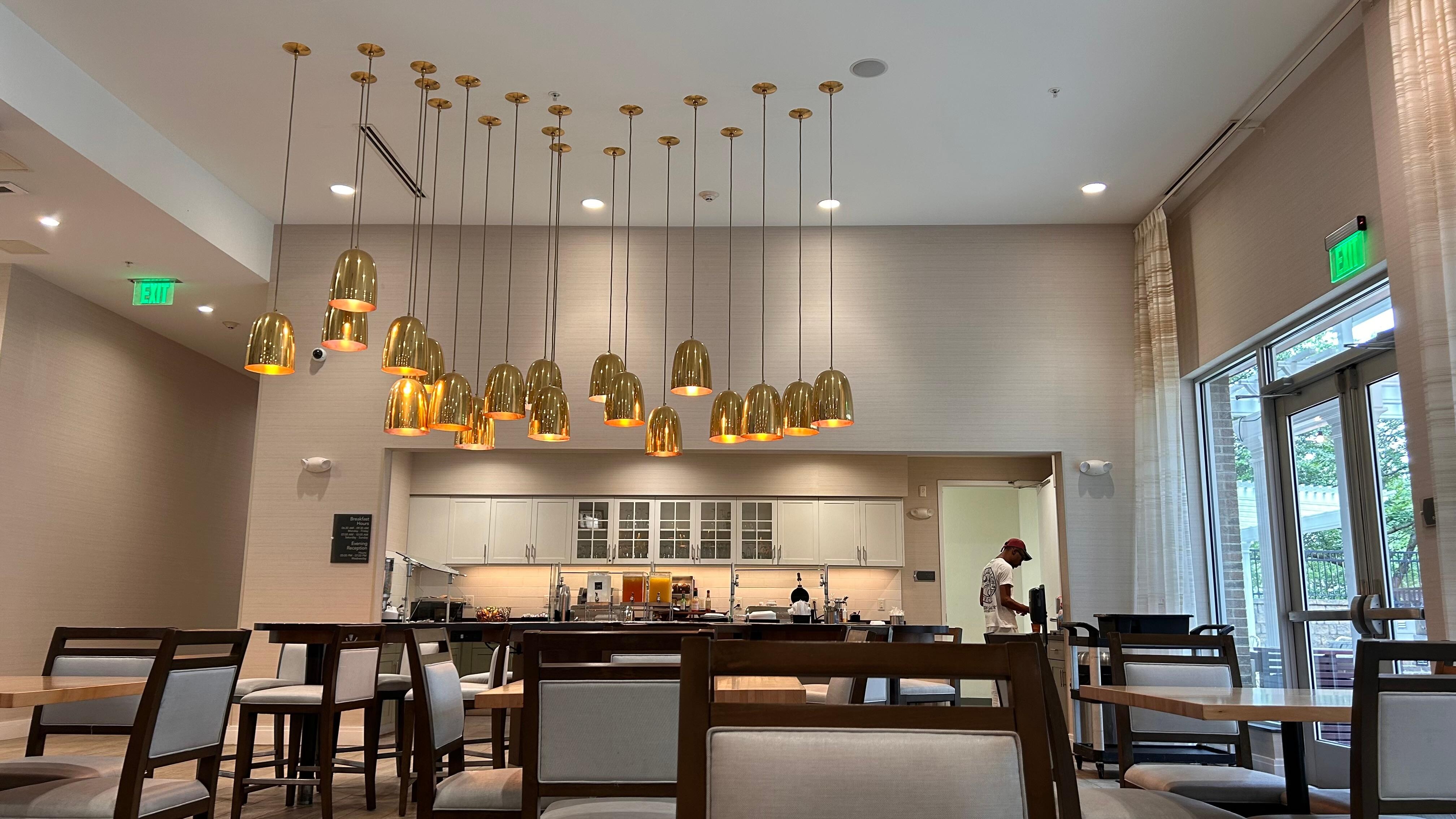 Breakfast area - free breakfast great food selection…