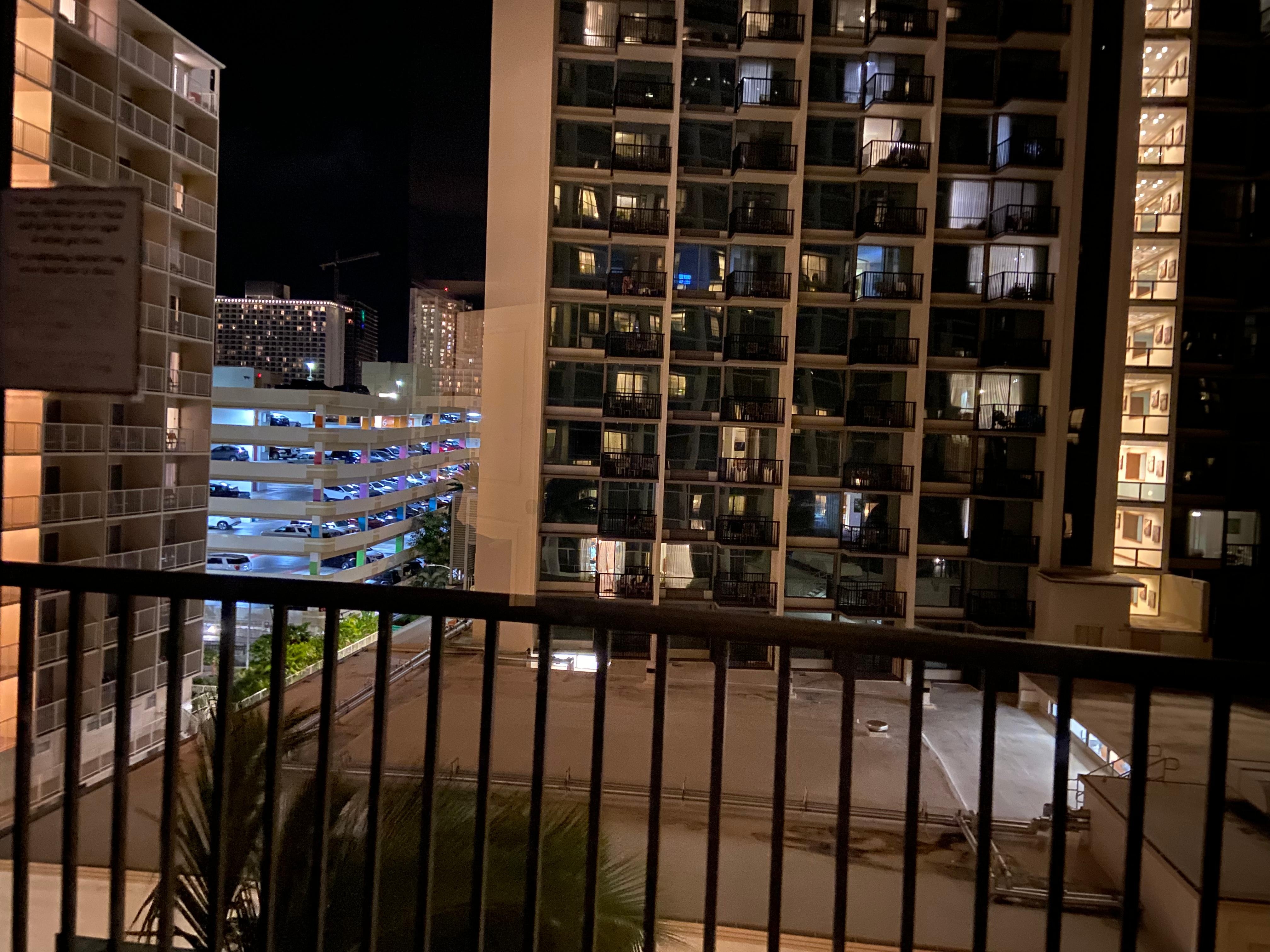 部屋からの夜景