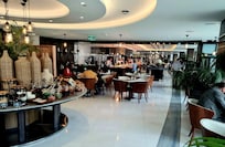 Just part of the breakfast buffet