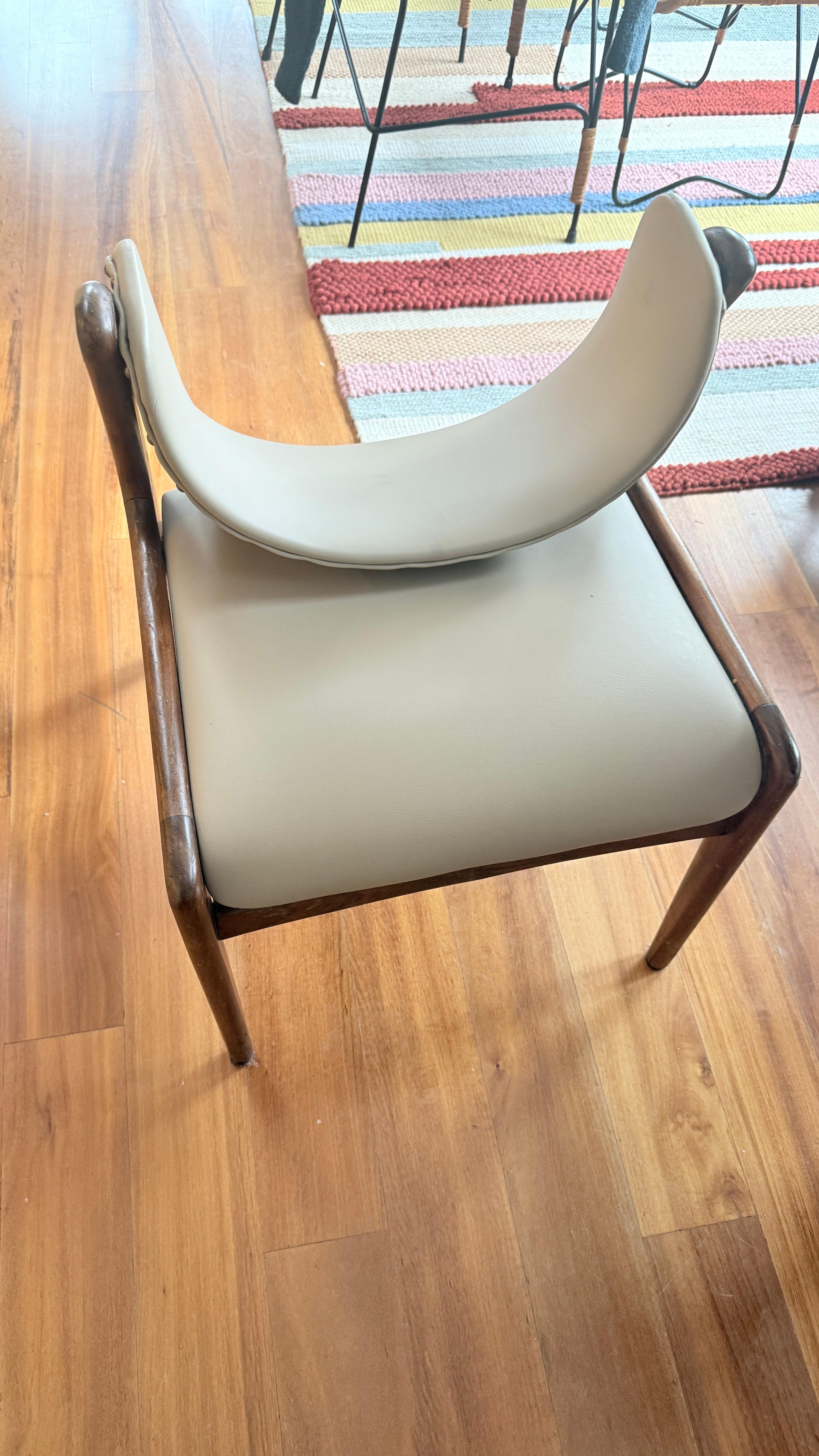 Back not secure on dining room table chair
