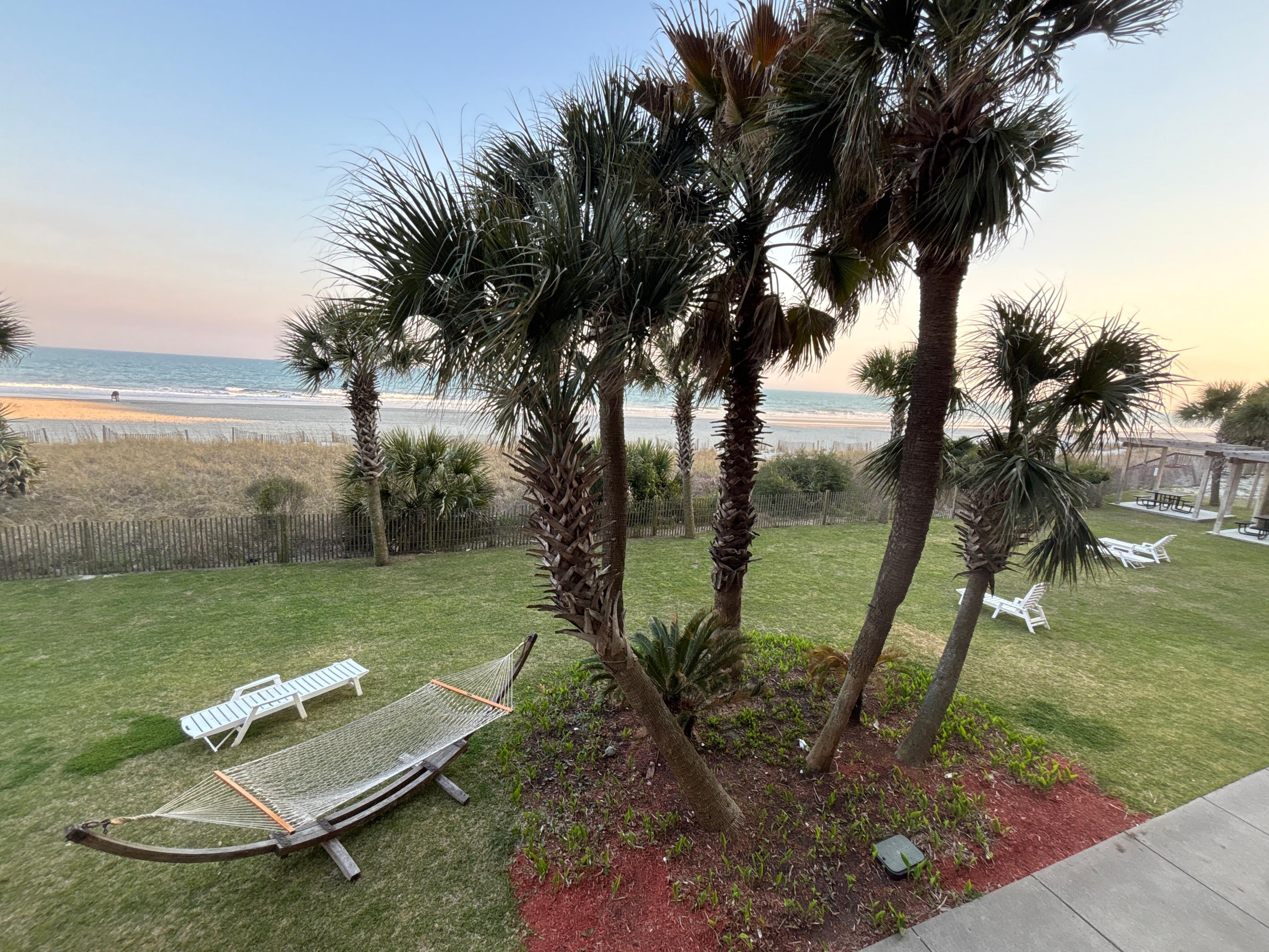 View from the balcony