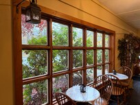 In reception building