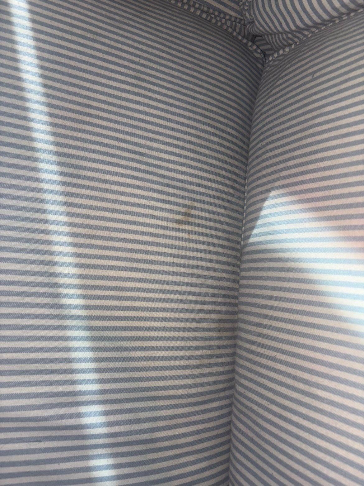 had stains and hair all on it 