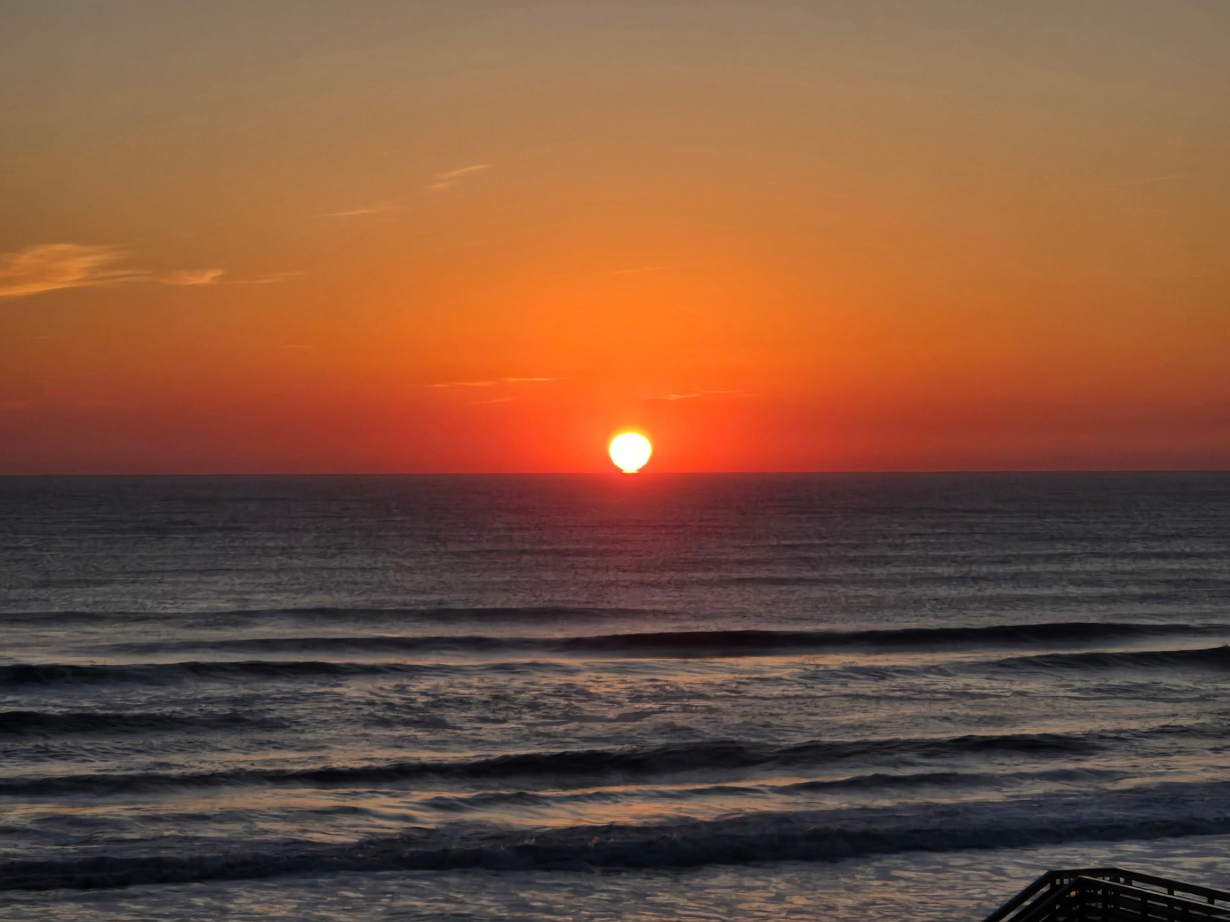 Sunrise is worth waking up early to witness!