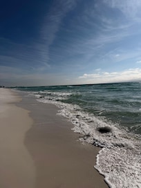 Incredible private beach