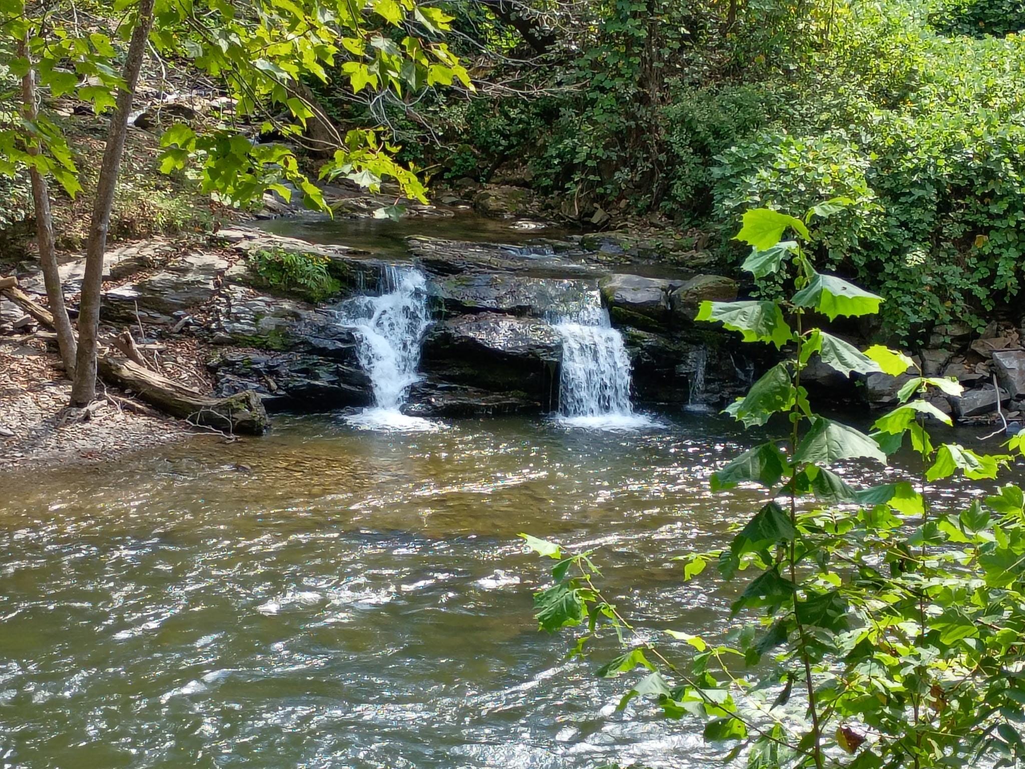 A great little waterfall we saw on our train ride.