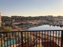 View from our balcony