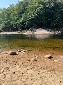 Pemigewasset River beach