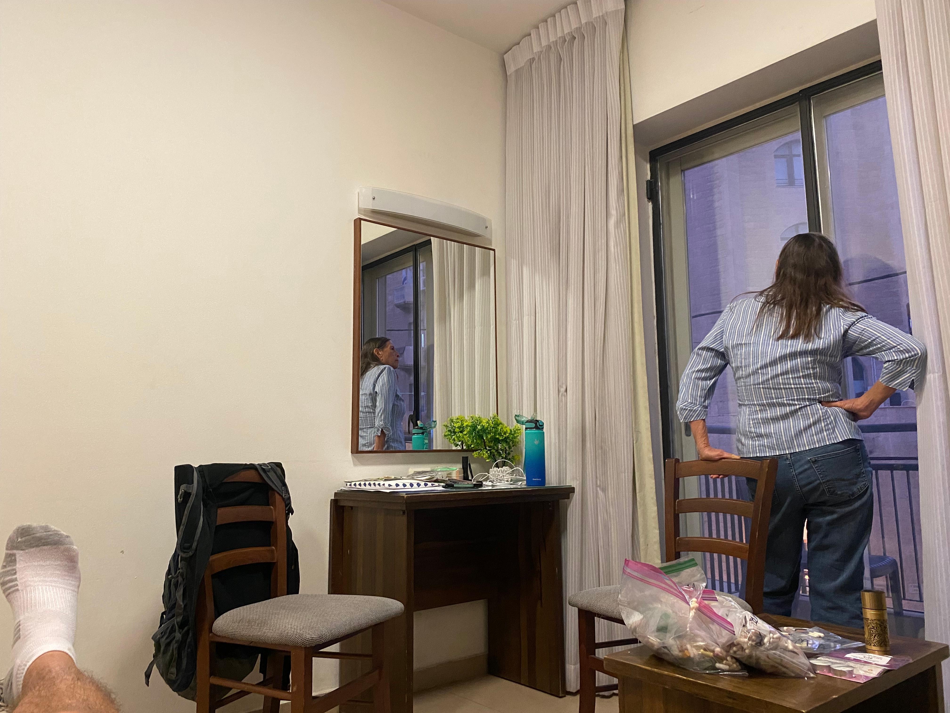 Our room, we just had a one bedroom, the beds can be separated into two singles, but they must have a good system for joining them because it was very comfortable and they provided a total of four pillows, which was great.