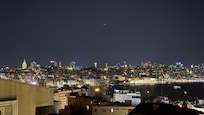 Nice view from rooftop restaurant