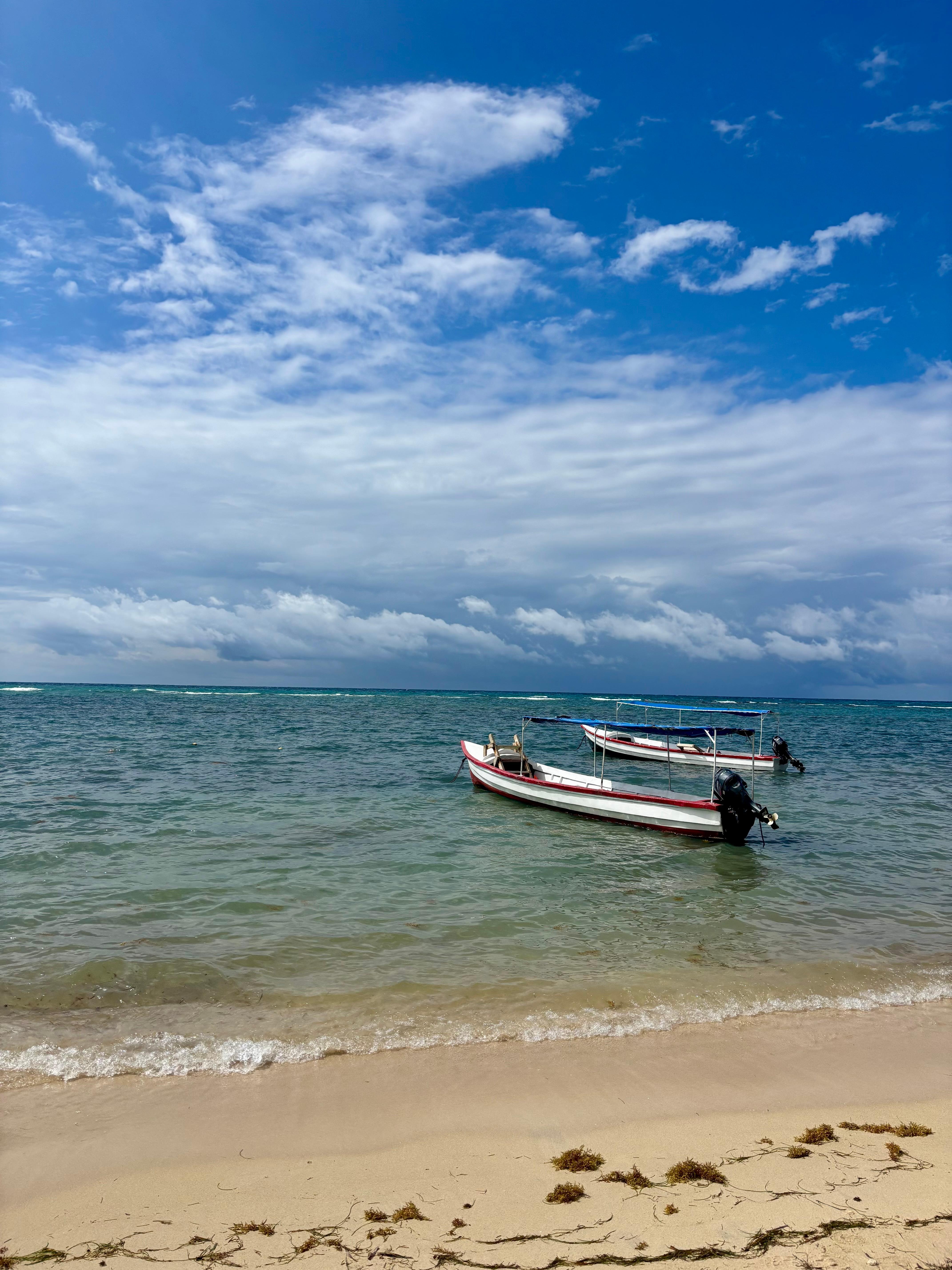 View from private beach 