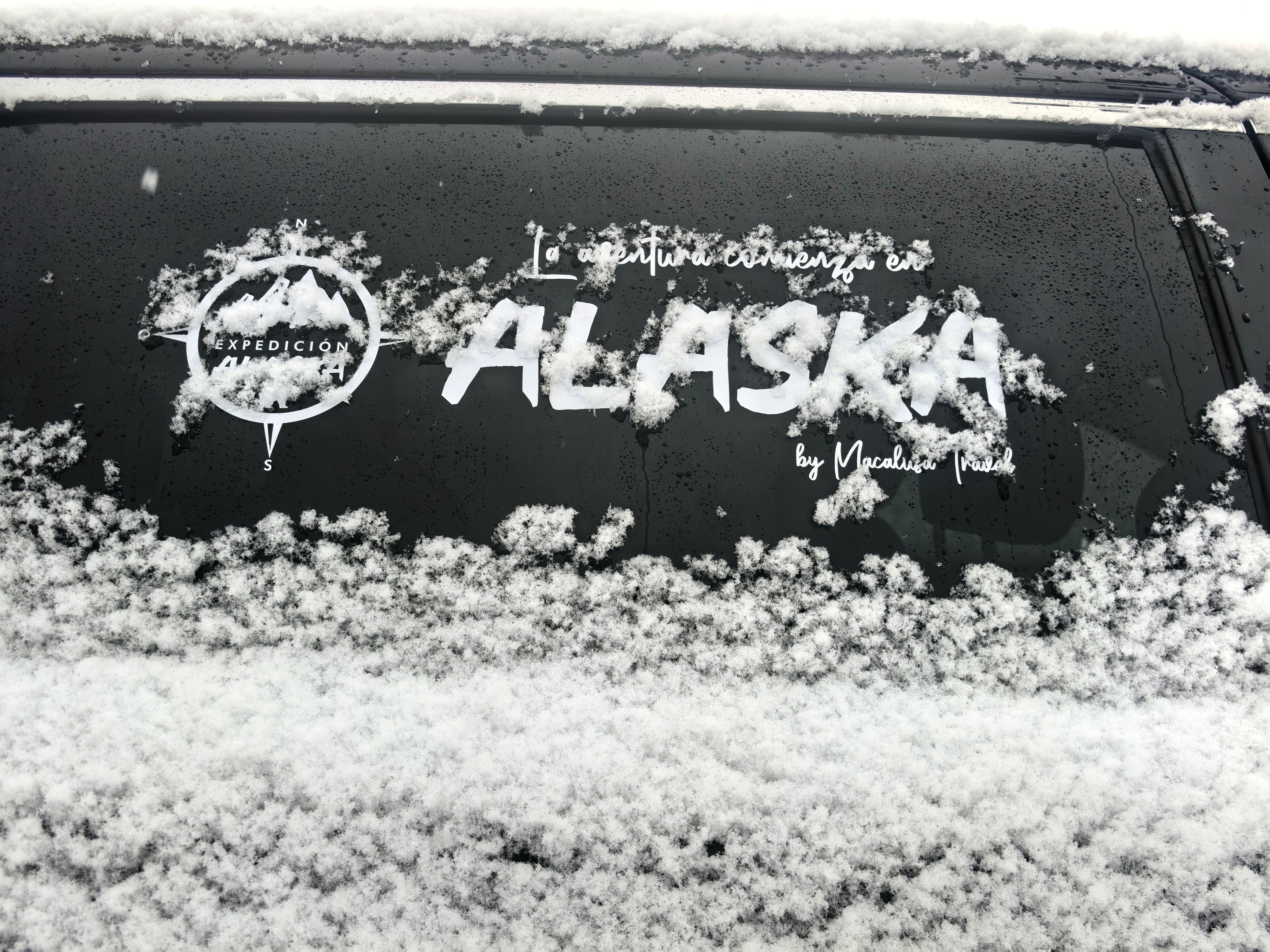 Una pequeña nevada!!! 