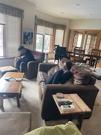 View of living/dining area