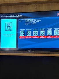 Laundry availability and run time