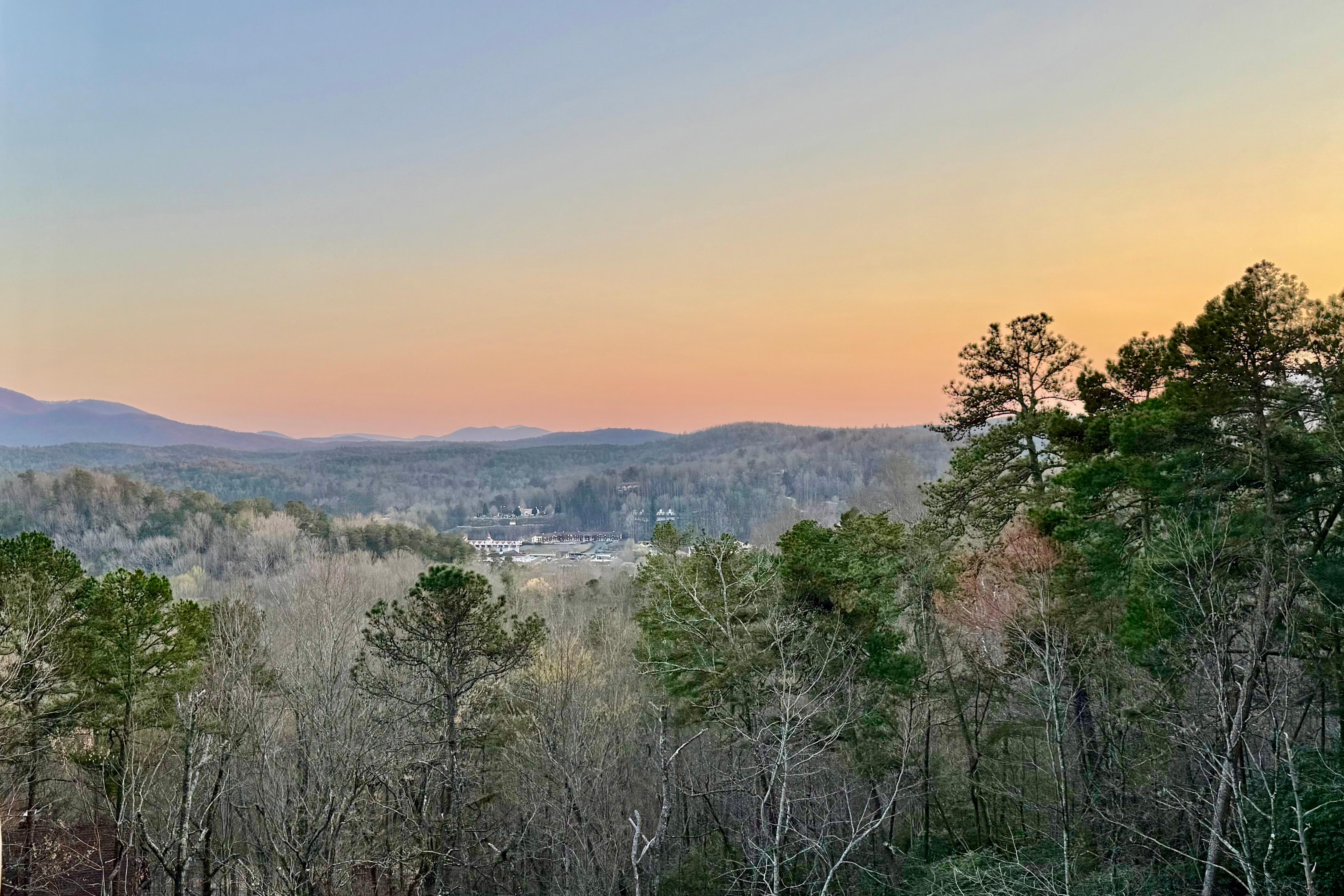 Mountain View from main deck!