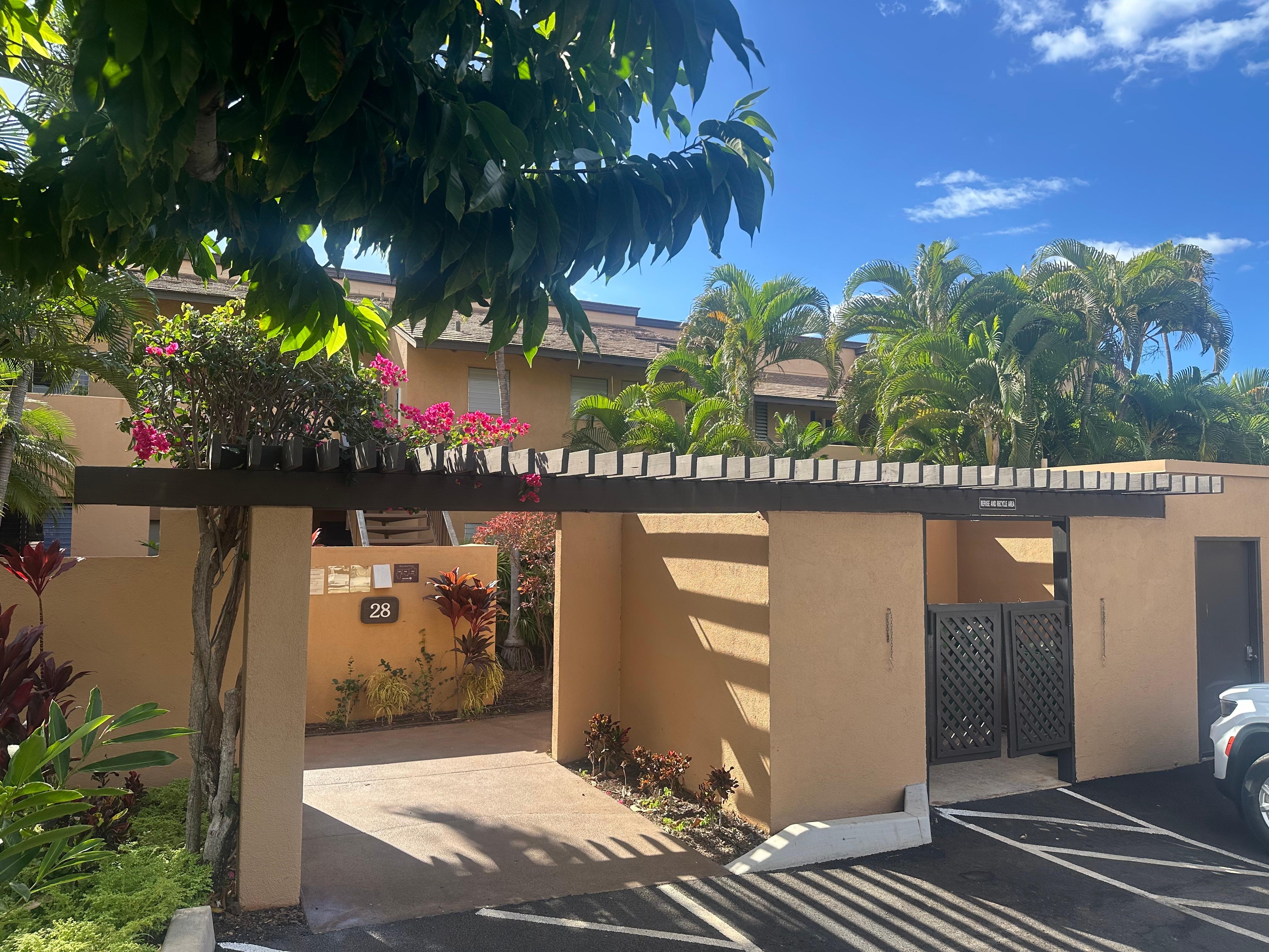 Entrance to the suite