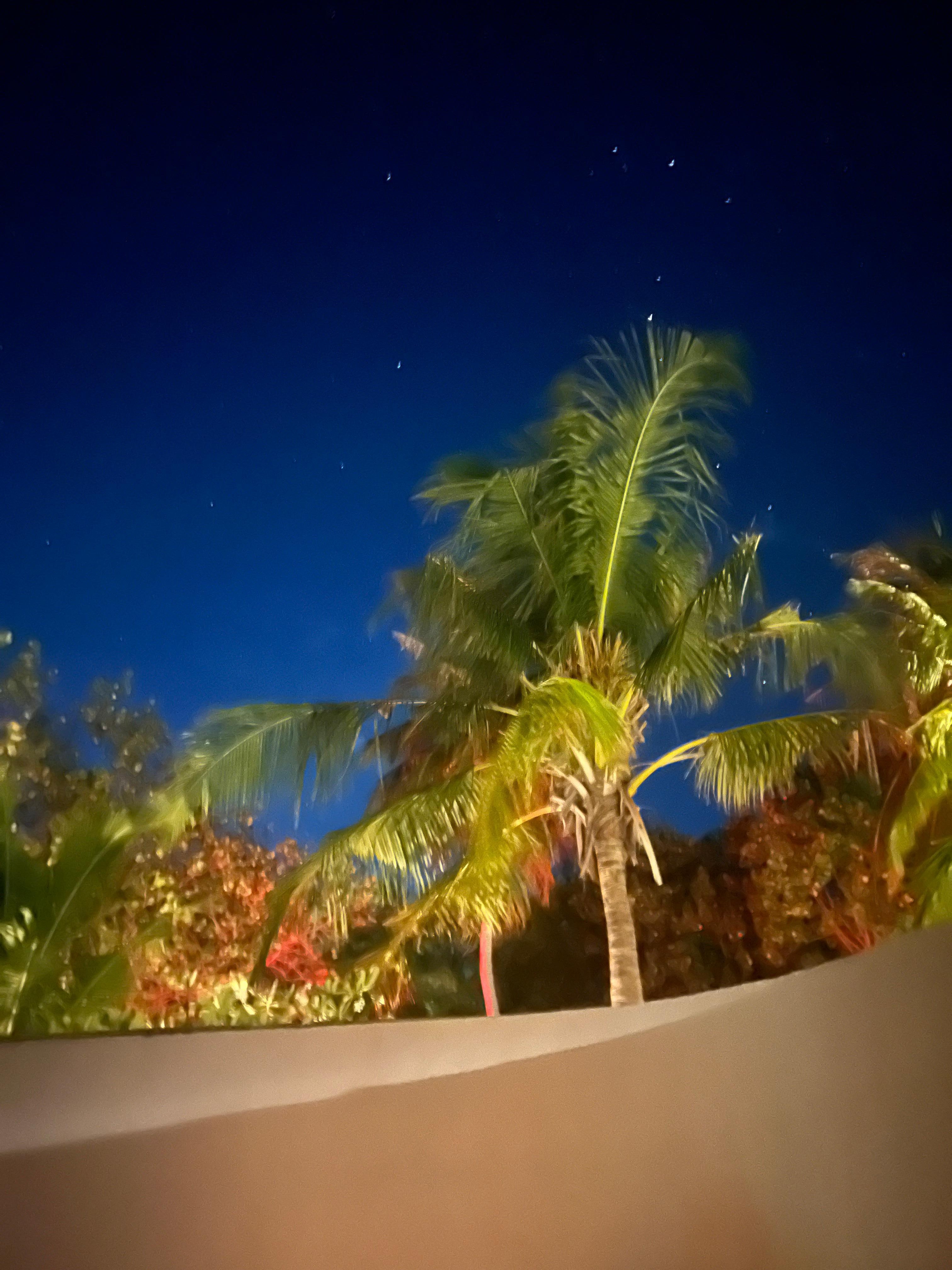 View from our private jacuzzi