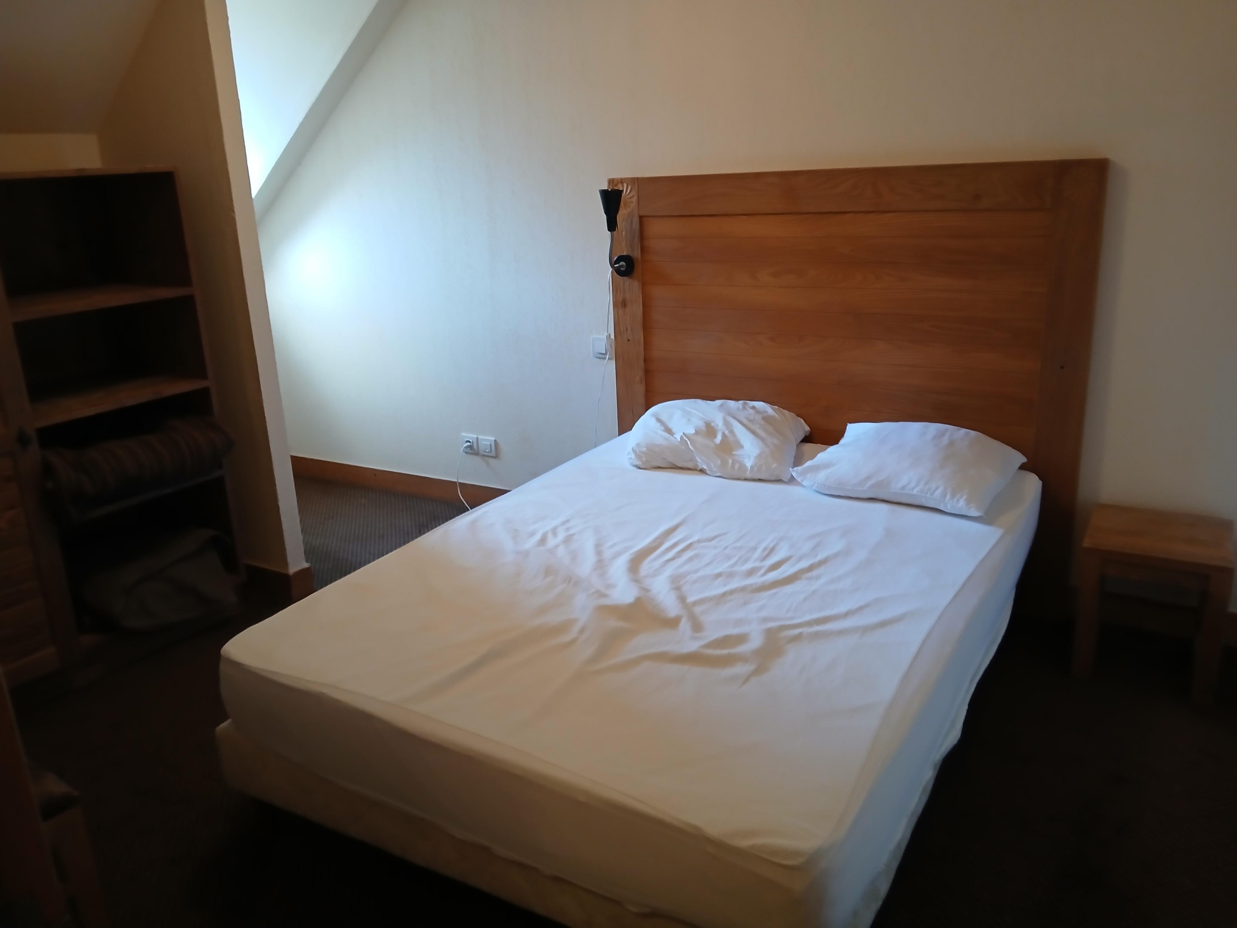 What the bedrooms really looked like