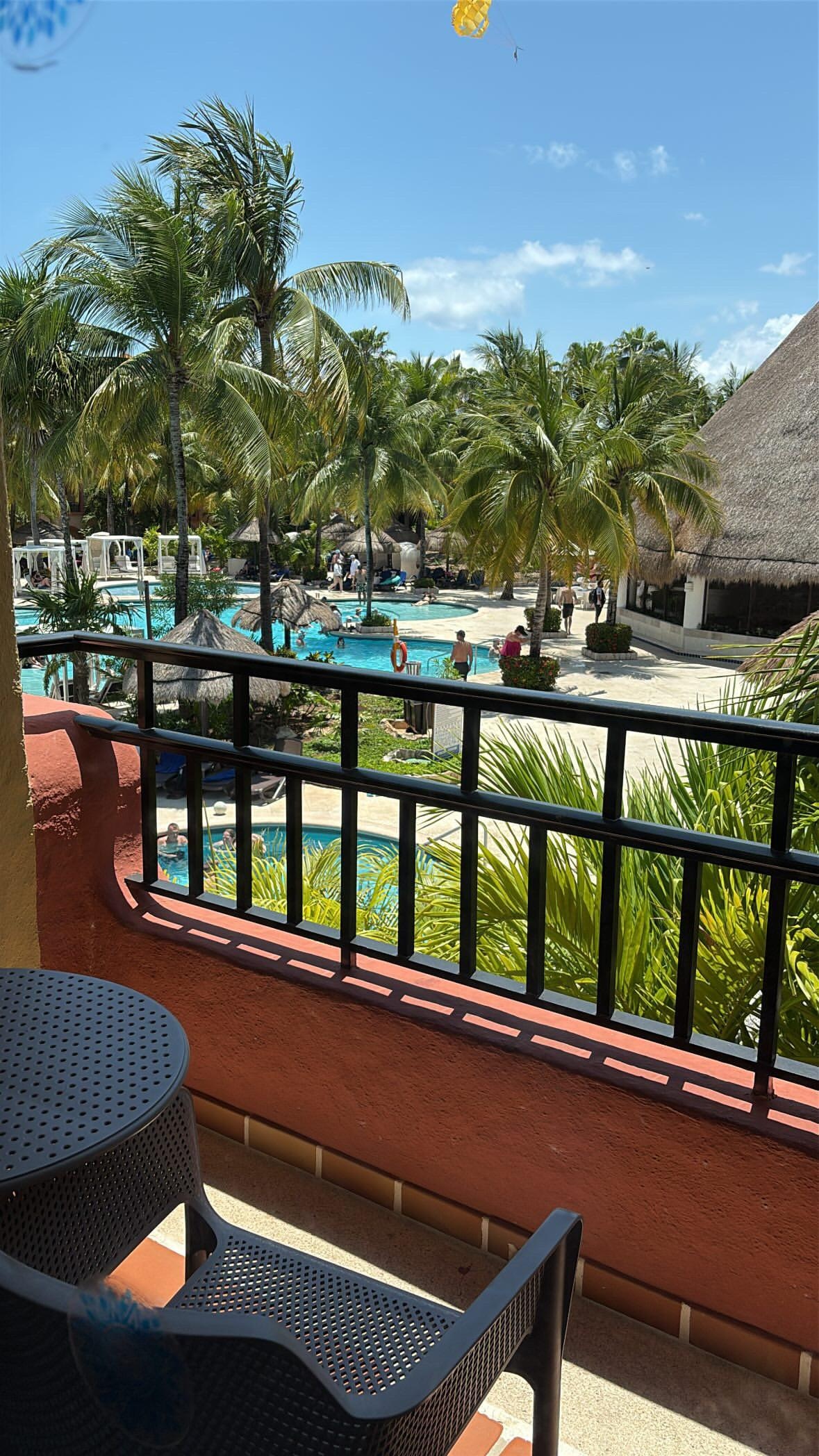 Adults only room pool view