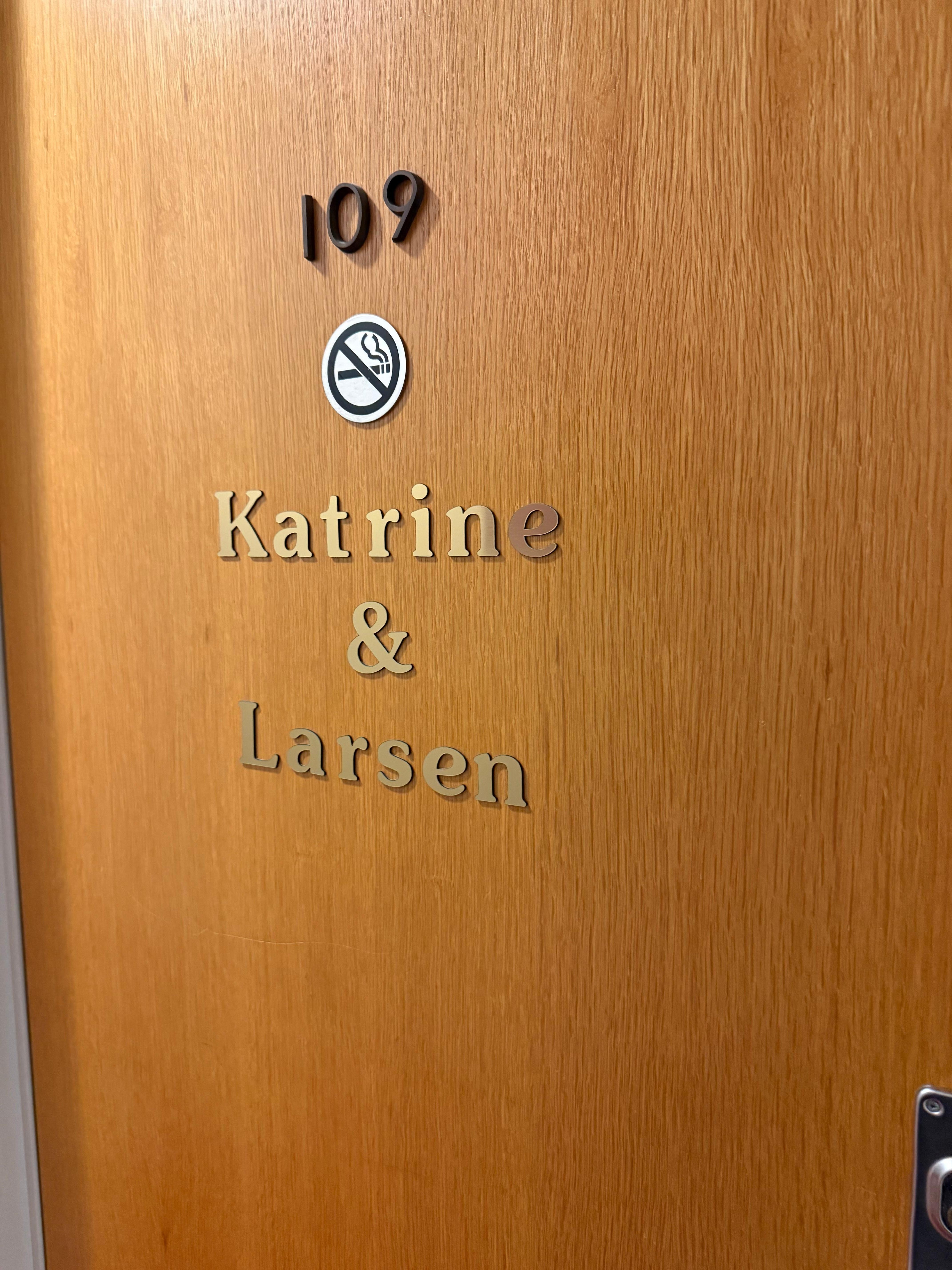 Matador tema på gangen. 