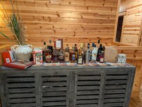 Large bar area - and we filled it!