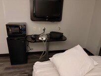 Had to unplug the tv to plug up my CPAP.