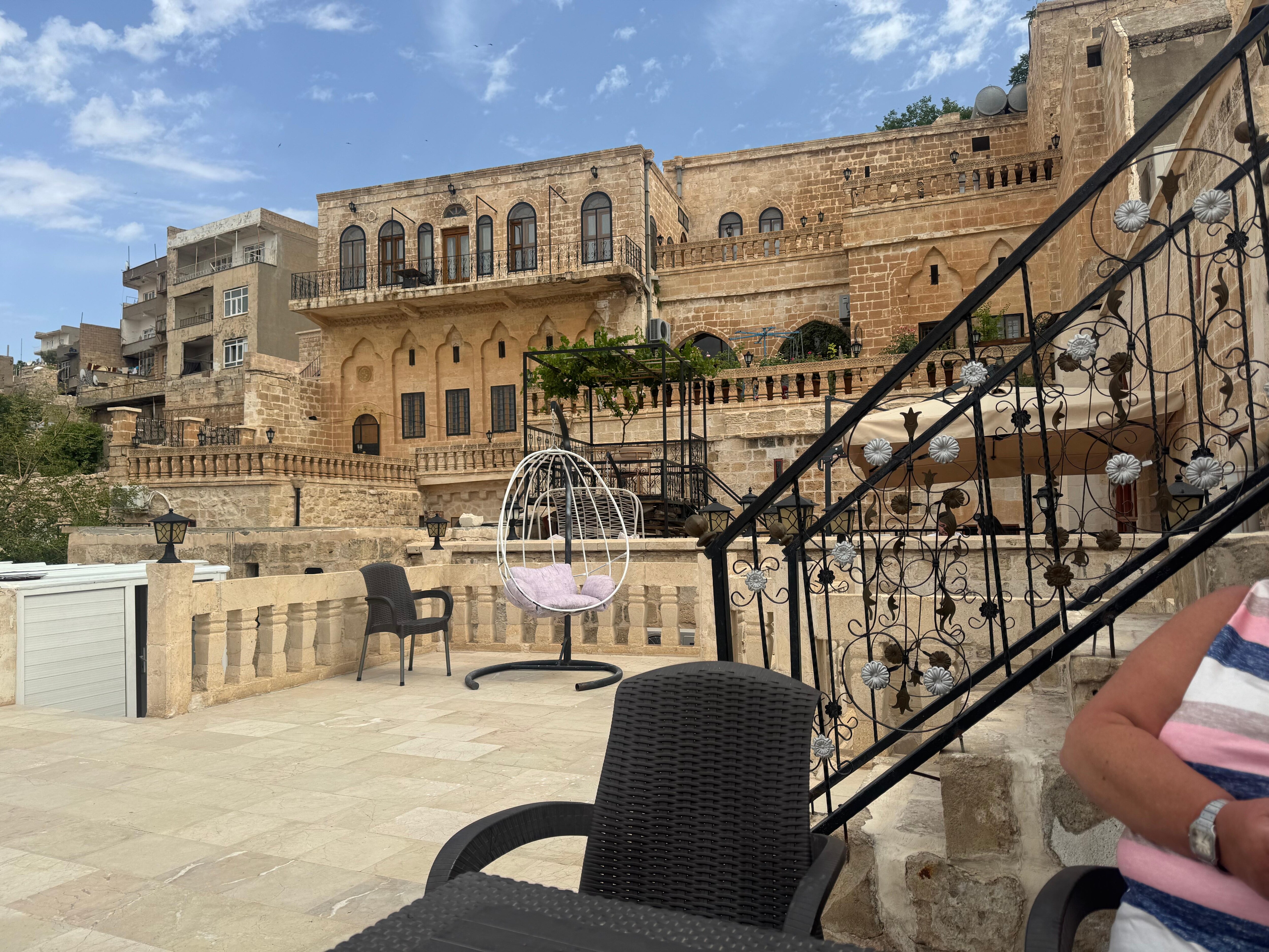 From the terrace of the hotel 