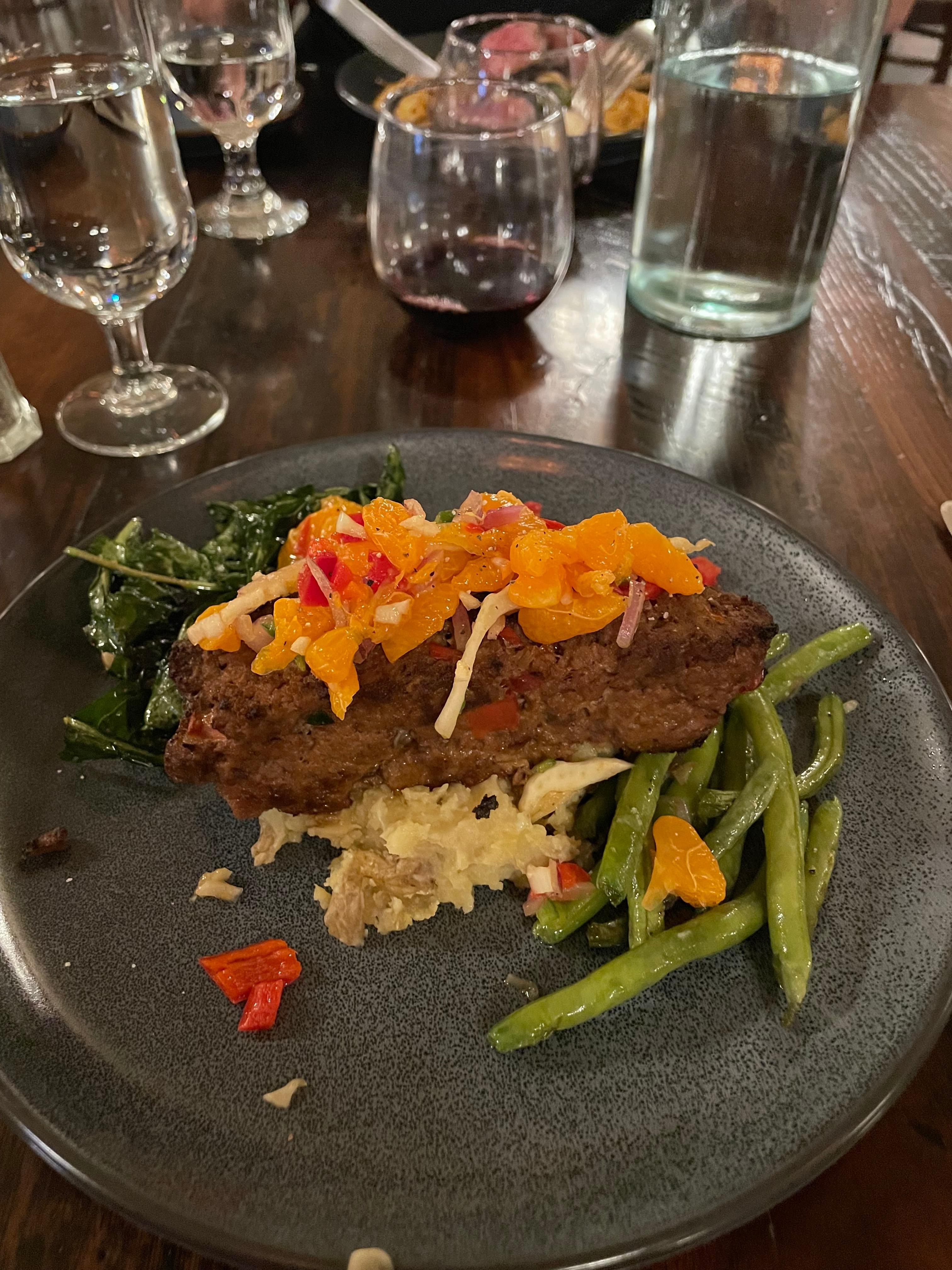 Bison meatloaf
