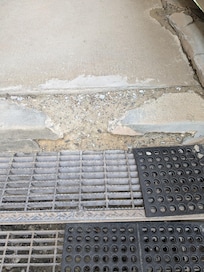 steps into condo