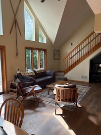 Up North Chalet living area