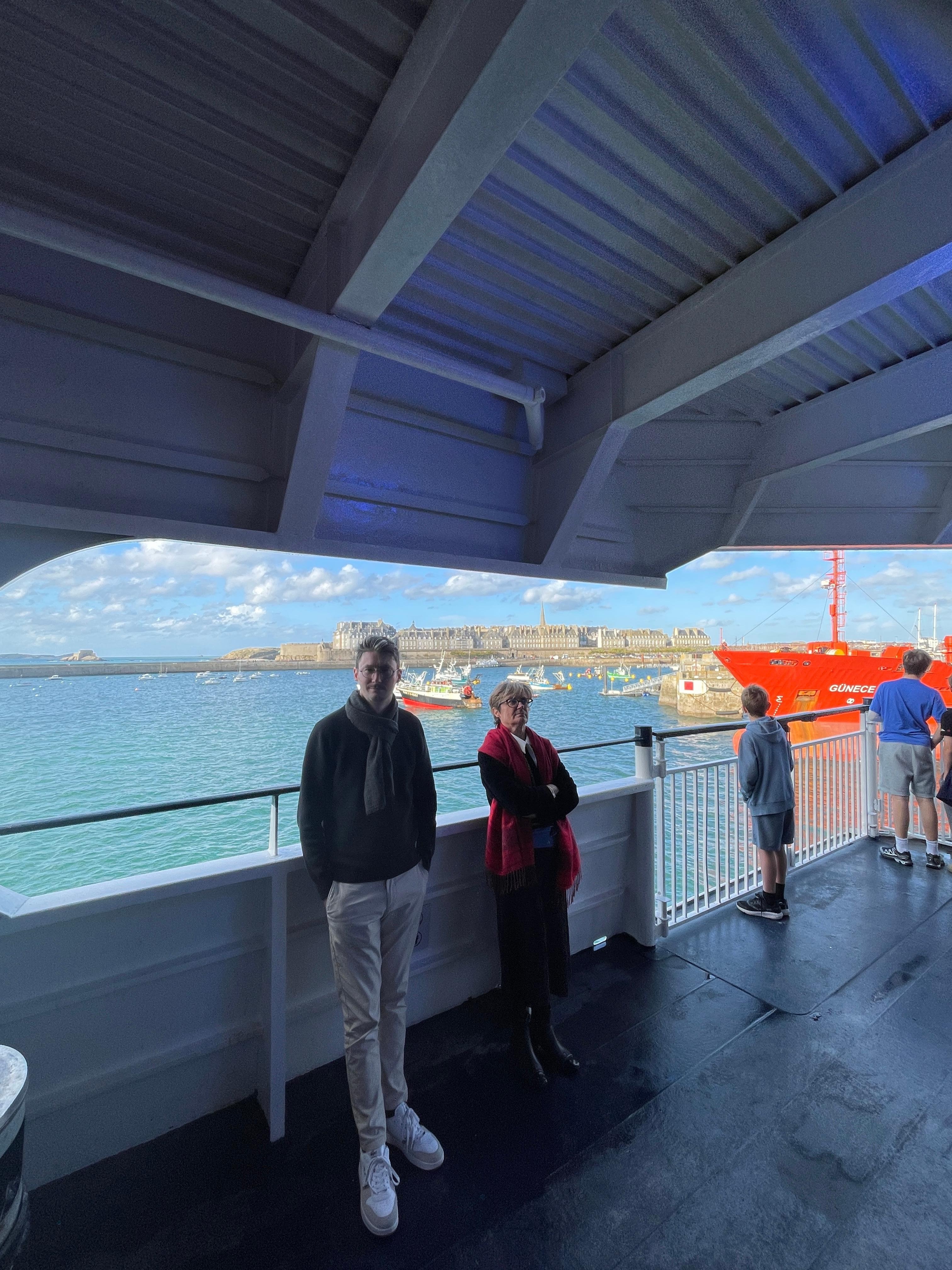 Départ de Saint Malo