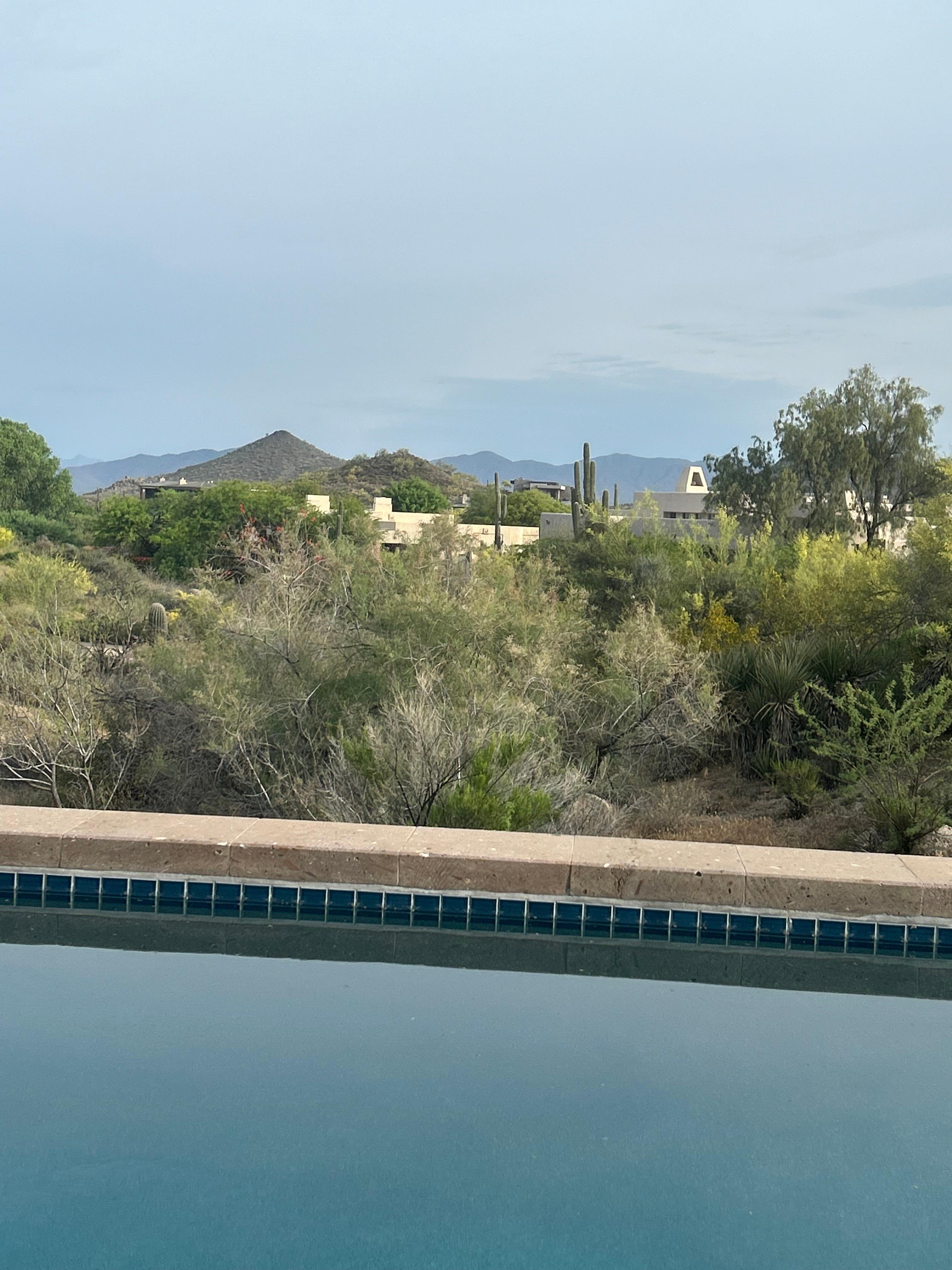 What a beautiful view to wake up to every morning and to enjoy in the evenings after a long hike. 