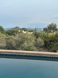 What a beautiful view to wake up to every morning and to enjoy in the evenings after a long hike.