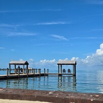 Pic of docks from land