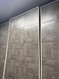 Falling panel in the elevator